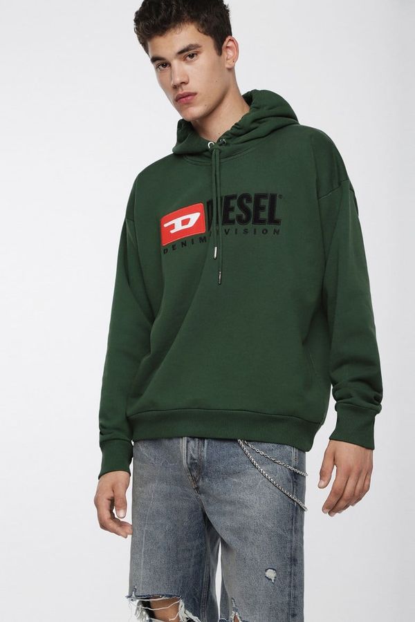 Diesel Sweatshirt - Diesel SDIVISION SWEATSHIRT green