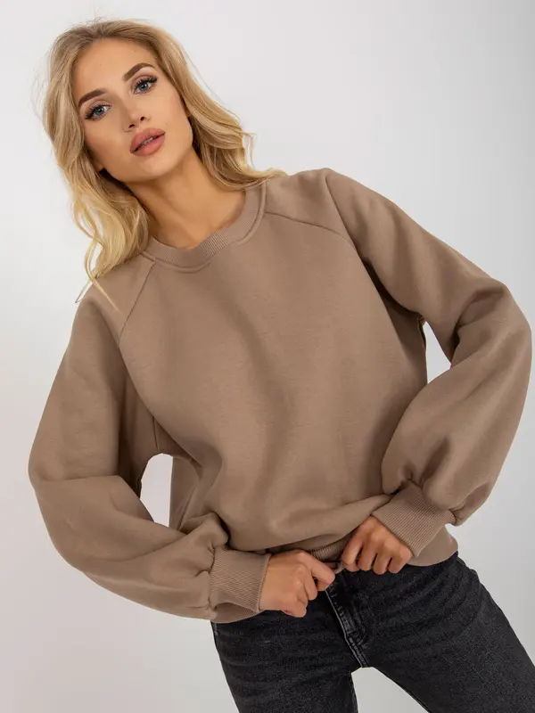 ex moda Sweatshirt-EM-BL-01.92-dark beige