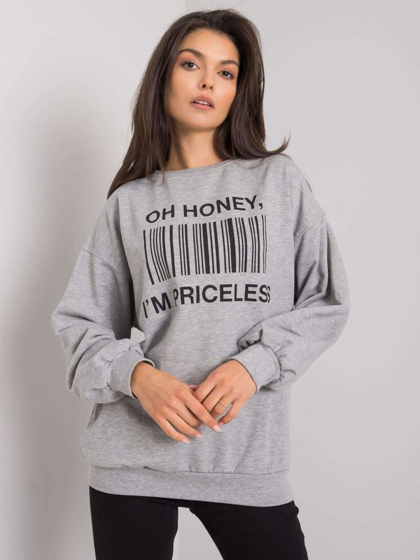 ex moda Sweatshirt-EM-BL-536/1U.84P-grey