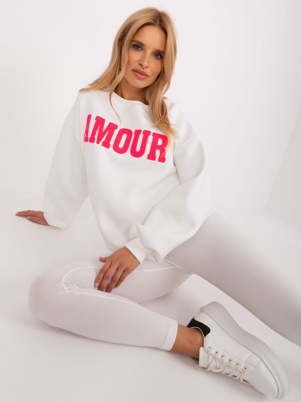 My Red Lips Sweatshirt-EM-BL-617-10.71-ecru