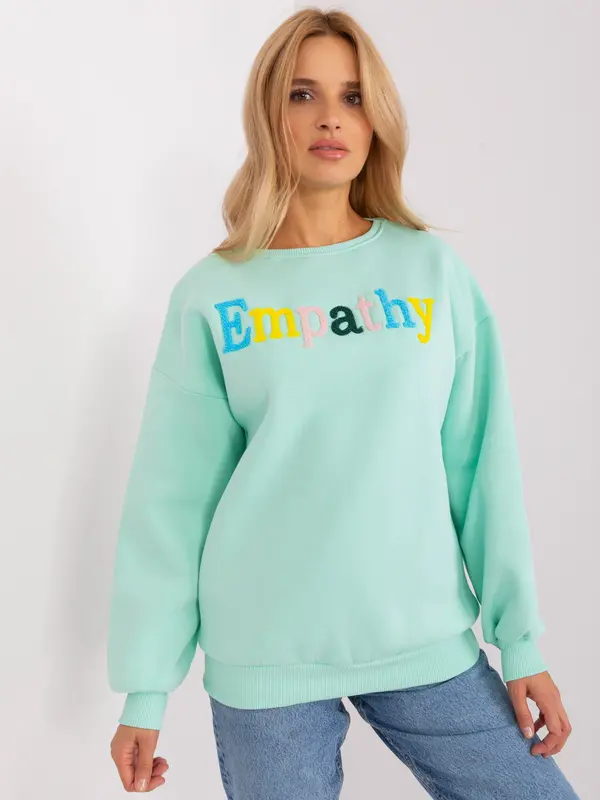 Wow Donna Sweatshirt-EM-BL-617-12.04-mint