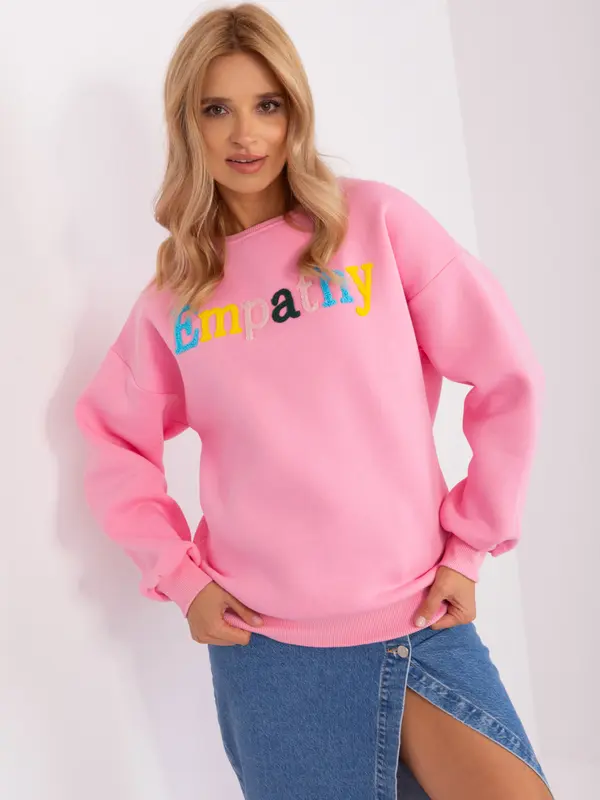 Wow Donna Sweatshirt-EM-BL-617-12.04-pink