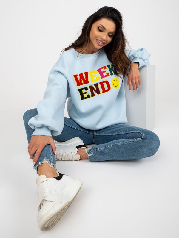 My Red Lips Sweatshirt-EM-BL-617-6.30X-light blue