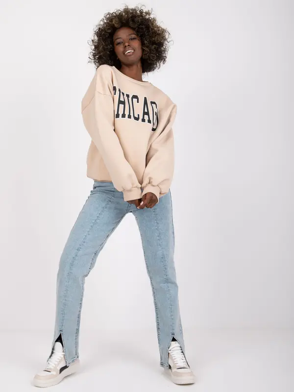 ex moda Sweatshirt-EM-BL-617-C.29X-beige