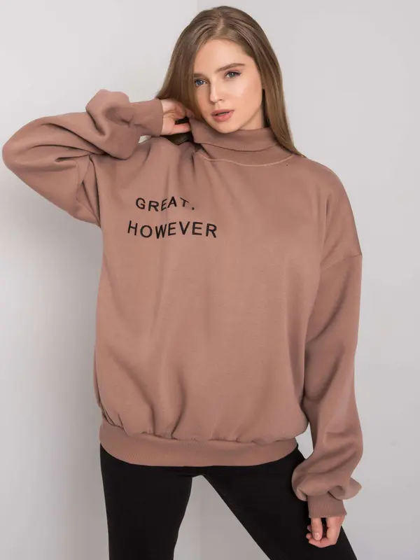 ex moda Sweatshirt-EM-BL-649.23X-brown
