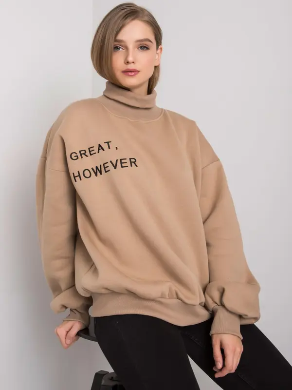 ex moda Sweatshirt-EM-BL-649.23X-dark beige