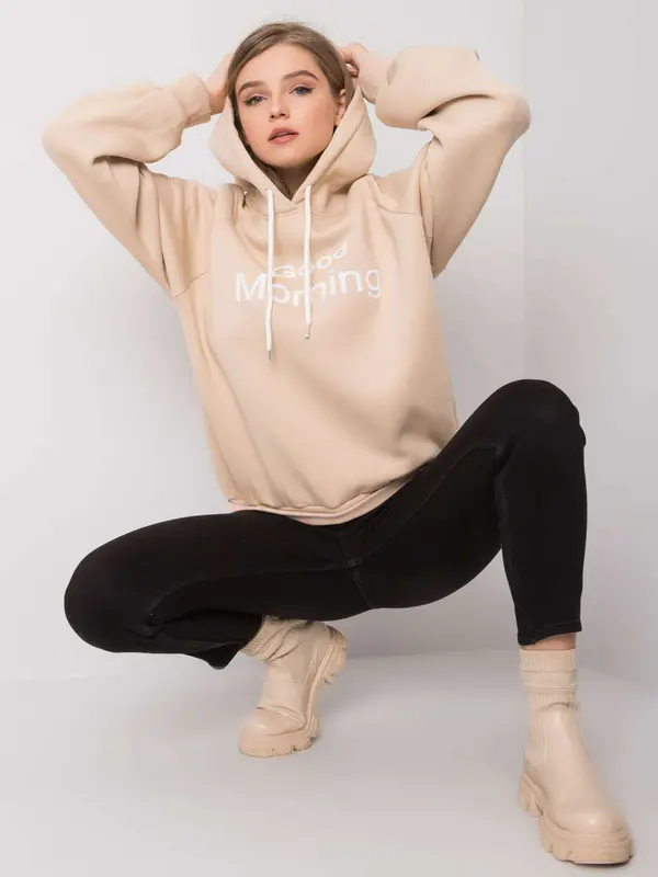 ex moda Sweatshirt-EM-BL-651/1.21X-beige