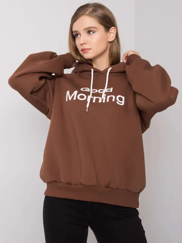 ex moda Sweatshirt-EM-BL-651/1.21X-dark brown
