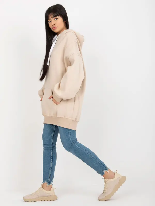 ex moda Sweatshirt-EM-BL-694.20X-beige