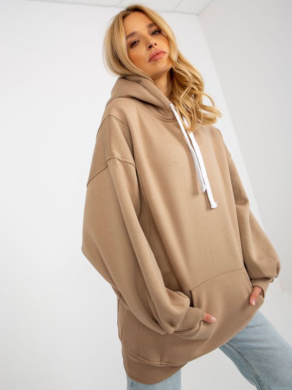 ex moda Sweatshirt-EM-BL-694.20X-dark beige