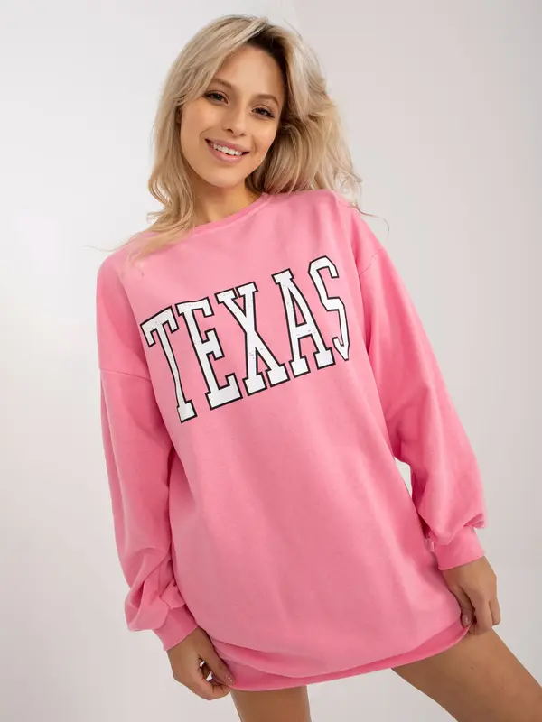 ex moda Sweatshirt-EM-BL-U719.82P-pink