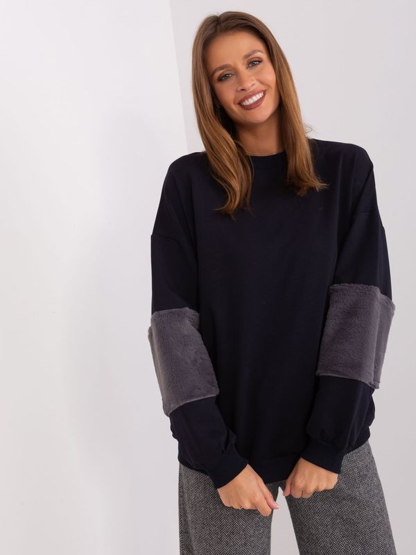 FANCY Sweatshirt-FA-BL-8903.26-navy blue