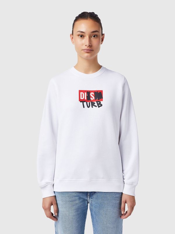 Diesel Sweatshirt - FEMALE DIESEL white