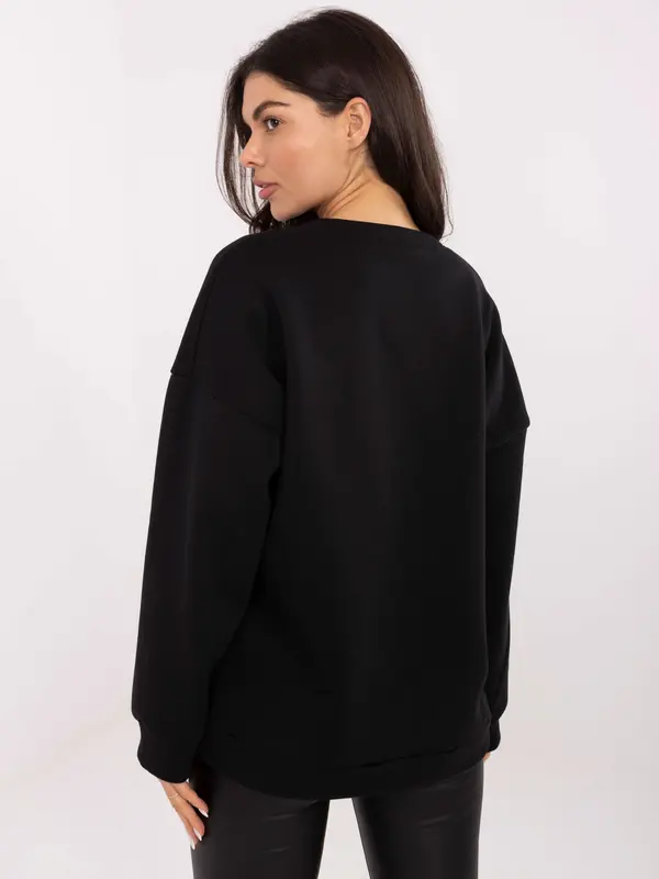 Italy Moda Sweatshirt-MI-BL-4216-1.82-black