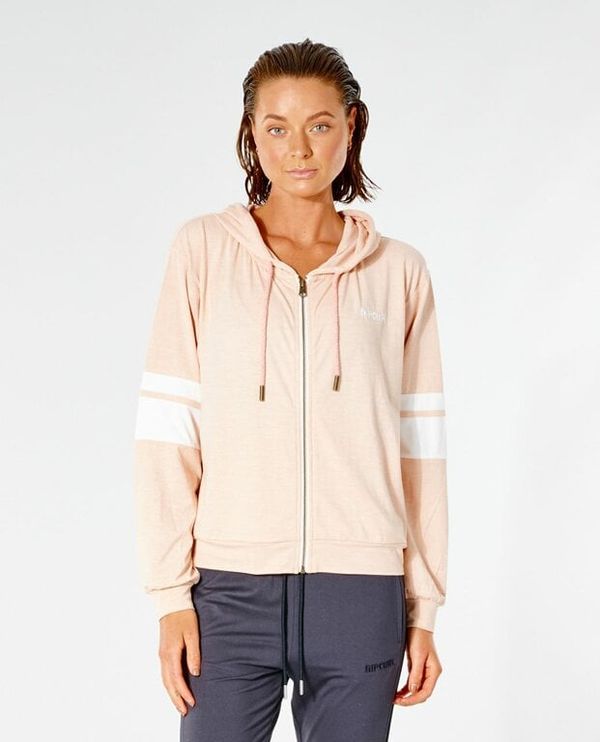 Rip Curl Sweatshirt Rip Curl RUN SWIM SURF ZIP THROUGH Dusk Pink