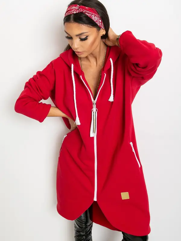 RELEVANCE Sweatshirt-RV-BL-4742.20P-red