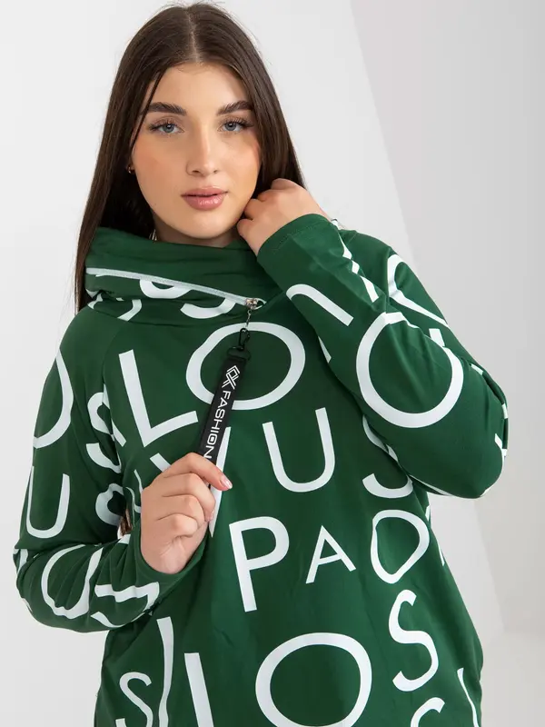 RELEVANCE Sweatshirt-RV-BL-5056-1.95-dark green