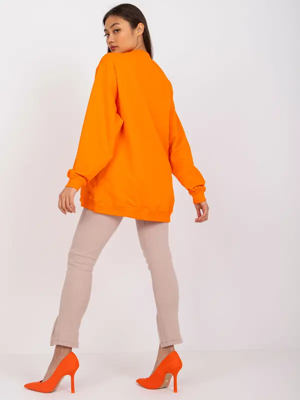 BASIC Feel Good Sweatshirt-RV-BL-5185.79P-orange