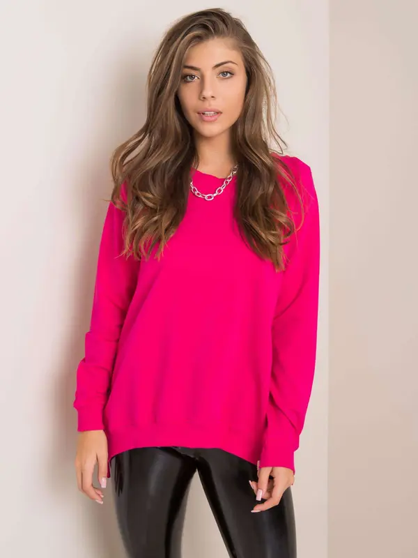 RUE PARIS Sweatshirt-RV-BL-5850.11X-fuchsia
