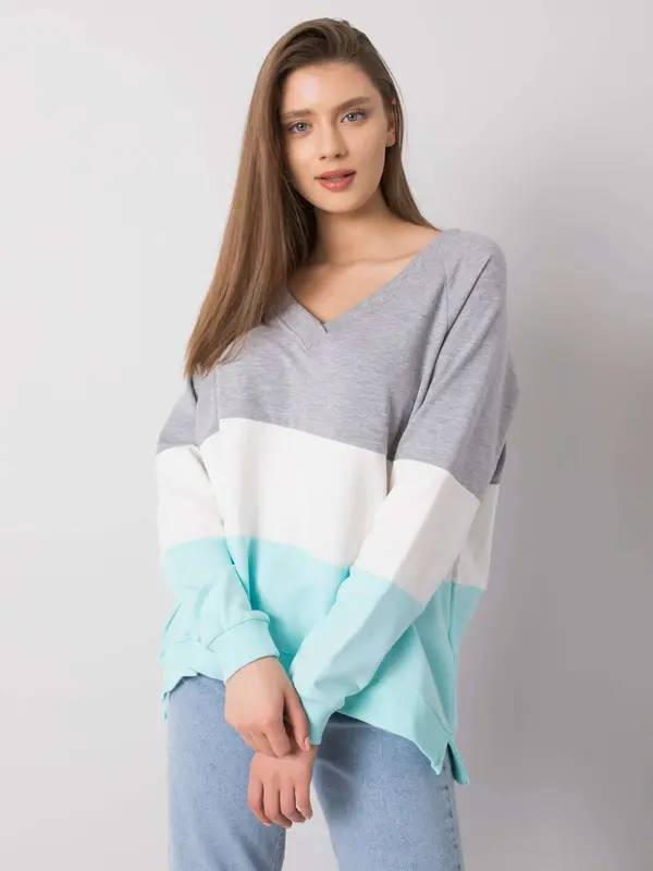 RUE PARIS Sweatshirt-RV-BL-5972.07-mint