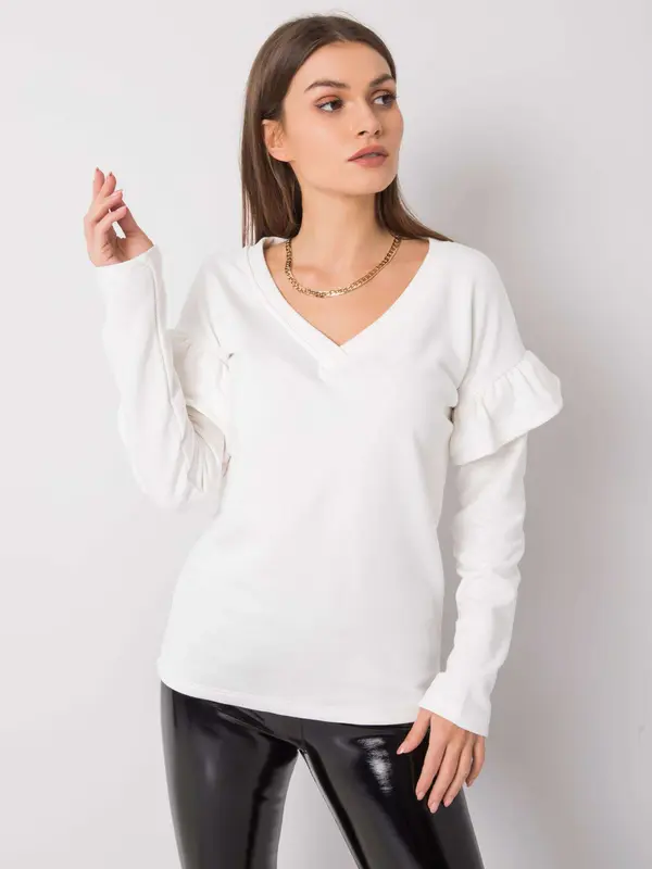 RUE PARIS Sweatshirt-RV-BL-6054.15-ecru