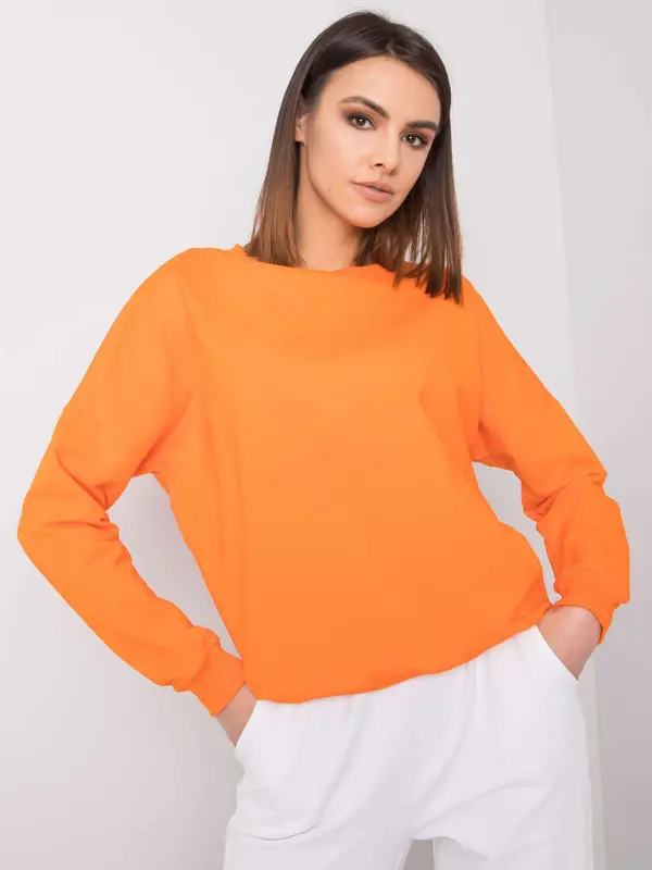 RUE PARIS Sweatshirt-RV-BL-6119.04P-orange
