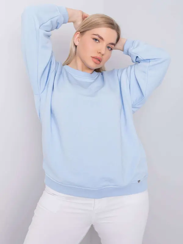 BASIC Feel Good Sweatshirt-RV-BL-6316.16X-light blue