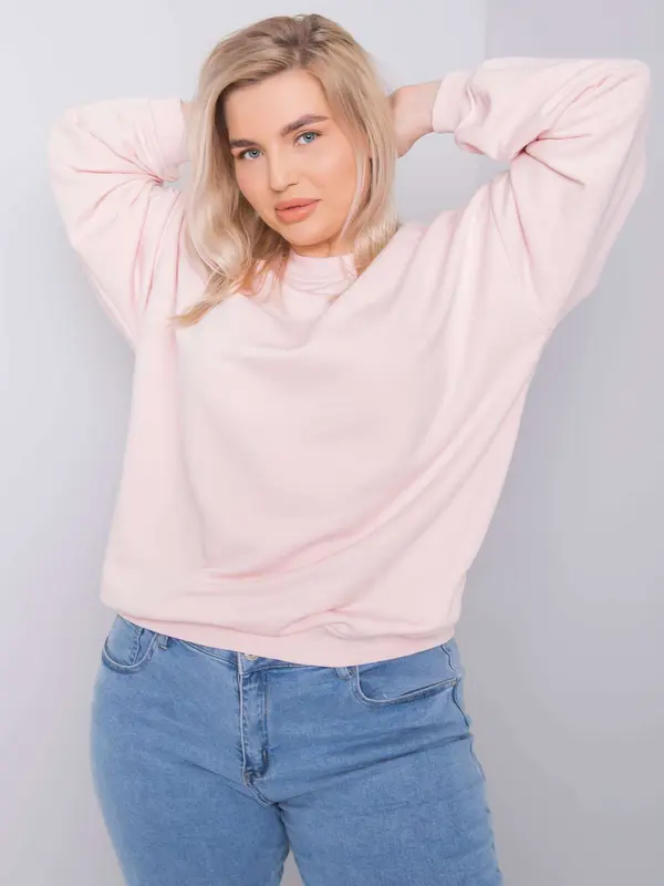 BASIC Feel Good Sweatshirt-RV-BL-6316.16X-light pink