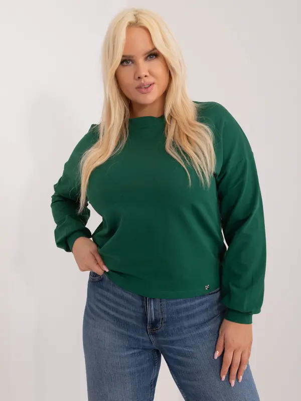 BASIC Feel Good Sweatshirt-RV-BL-6317.94-dark green
