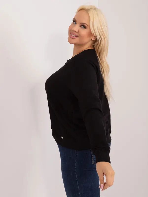 BASIC Feel Good Sweatshirt-RV-BL-6326.02X-black