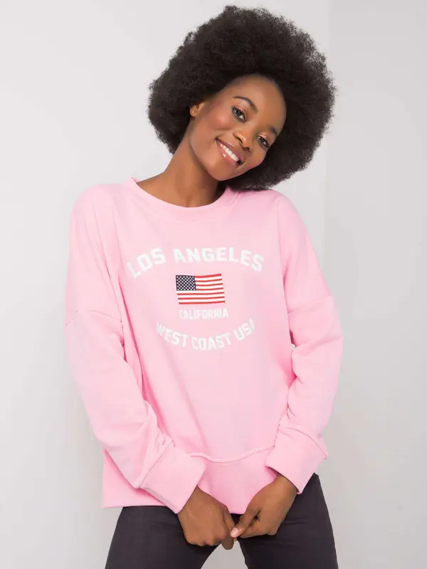 RUE PARIS Sweatshirt-RV-BL-6670.14-pink