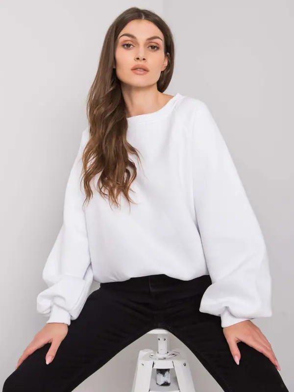 RUE PARIS Sweatshirt-RV-BL-6758.50P-white