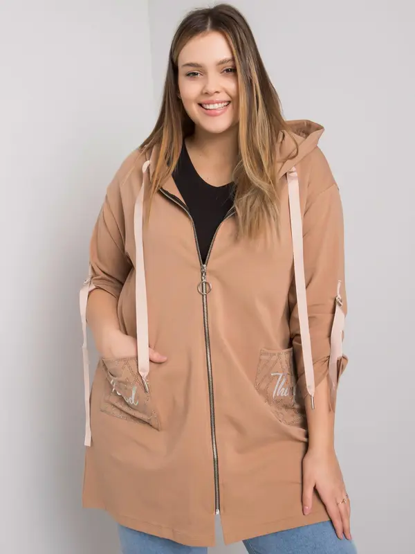 RELEVANCE Sweatshirt-RV-BL-6795.84-camel