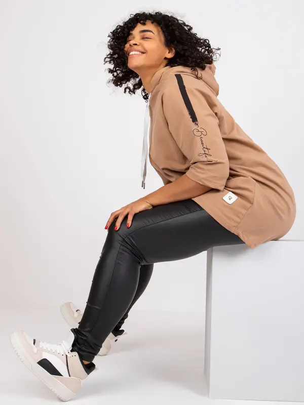 RELEVANCE Sweatshirt-RV-BL-6796.86-camel