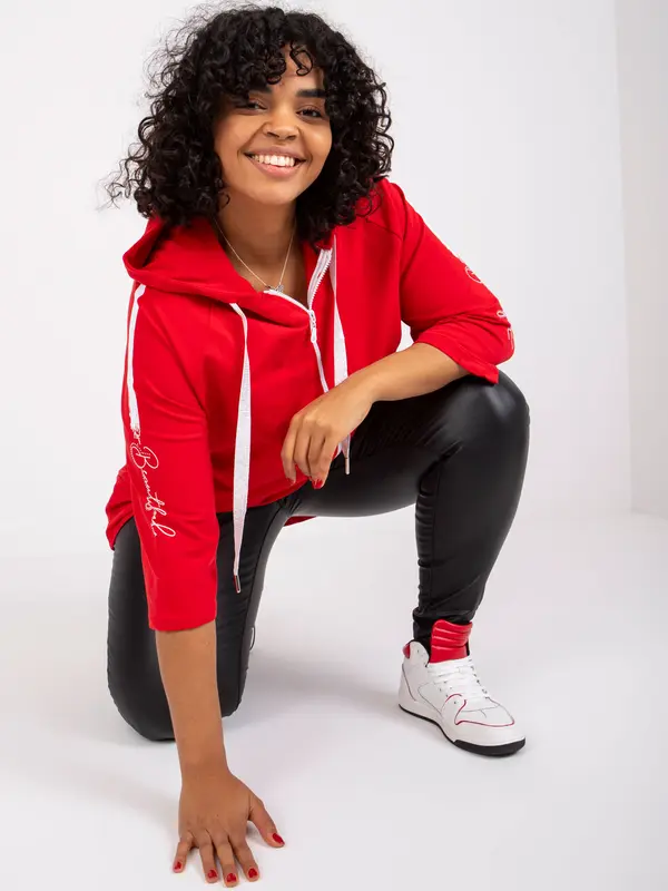 RELEVANCE Sweatshirt-RV-BL-6796.86-red