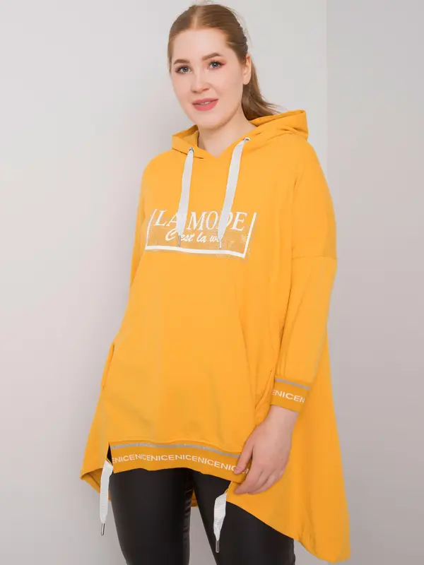 RELEVANCE Sweatshirt-RV-BL-6849.63P-dark yellow