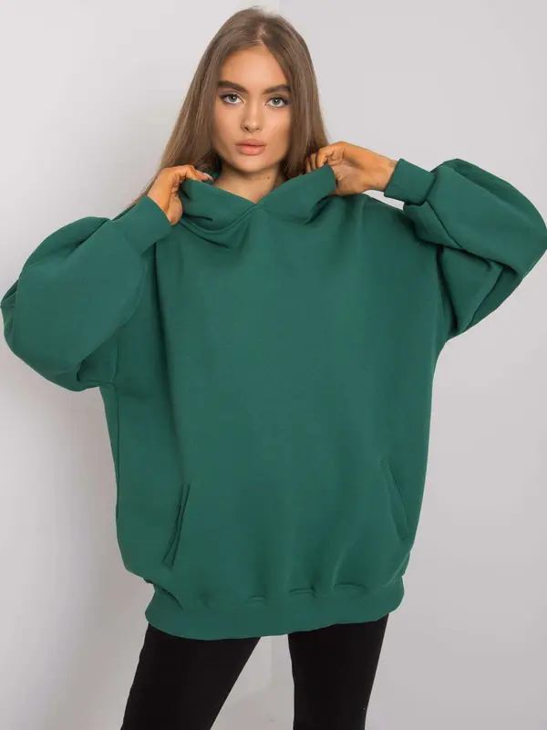 BASIC Feel Good Sweatshirt-RV-BL-6989.37X-dark green