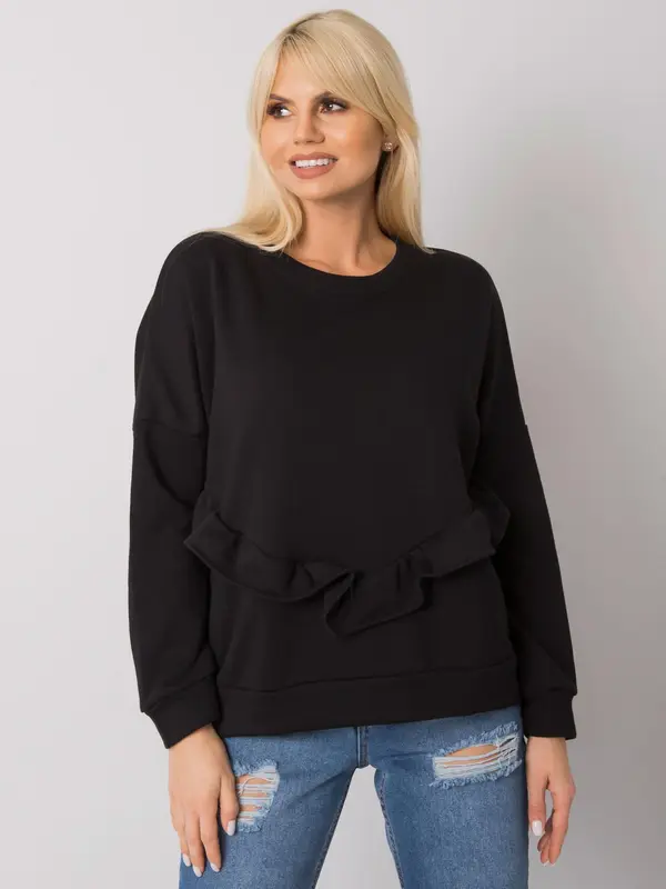 RUE PARIS Sweatshirt-RV-BL-7007.24X-black