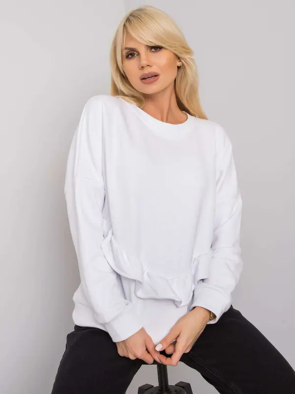 RUE PARIS Sweatshirt-RV-BL-7007.24X-white