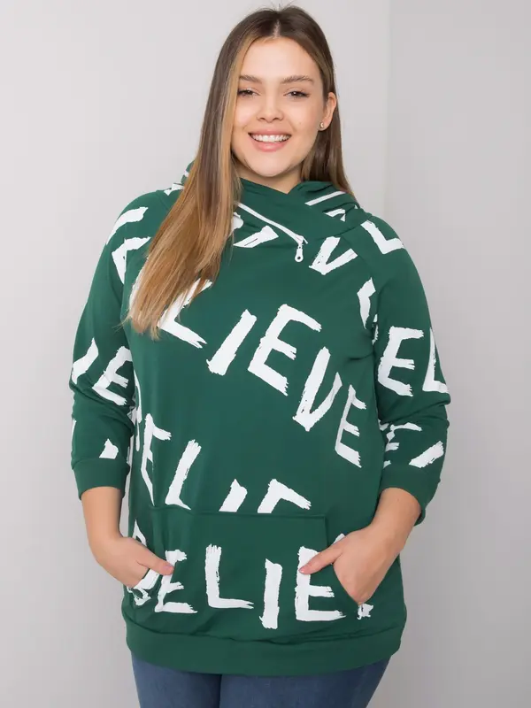 RELEVANCE Sweatshirt-RV-BL-7034.77P-dark green