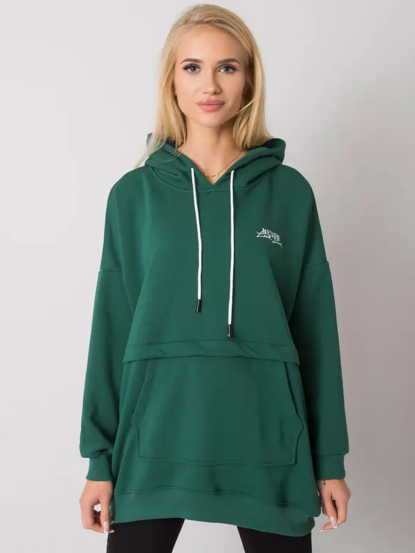 RELEVANCE Sweatshirt-RV-BL-7095.30P-dark green