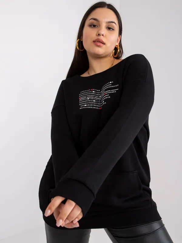 RELEVANCE Sweatshirt-RV-BL-7124.01-black