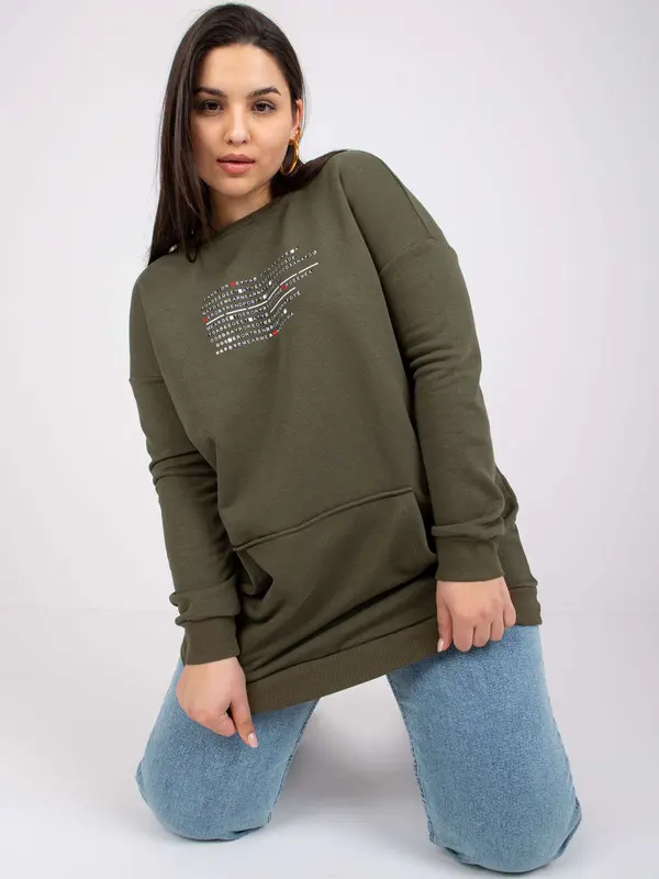 RELEVANCE Sweatshirt-RV-BL-7124.01-khaki