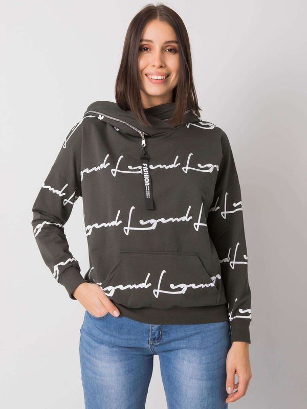 RELEVANCE Sweatshirt-RV-BL-7127.27-dark green