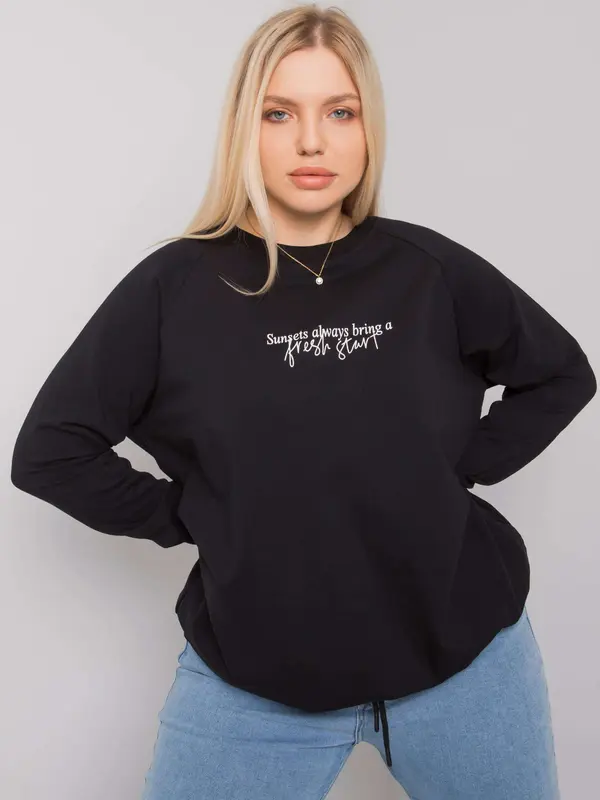 RELEVANCE Sweatshirt-RV-BL-7162.12P-black