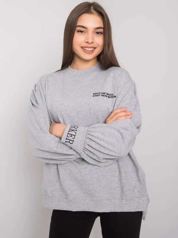 RELEVANCE Sweatshirt-RV-BL-7164.51P-gray
