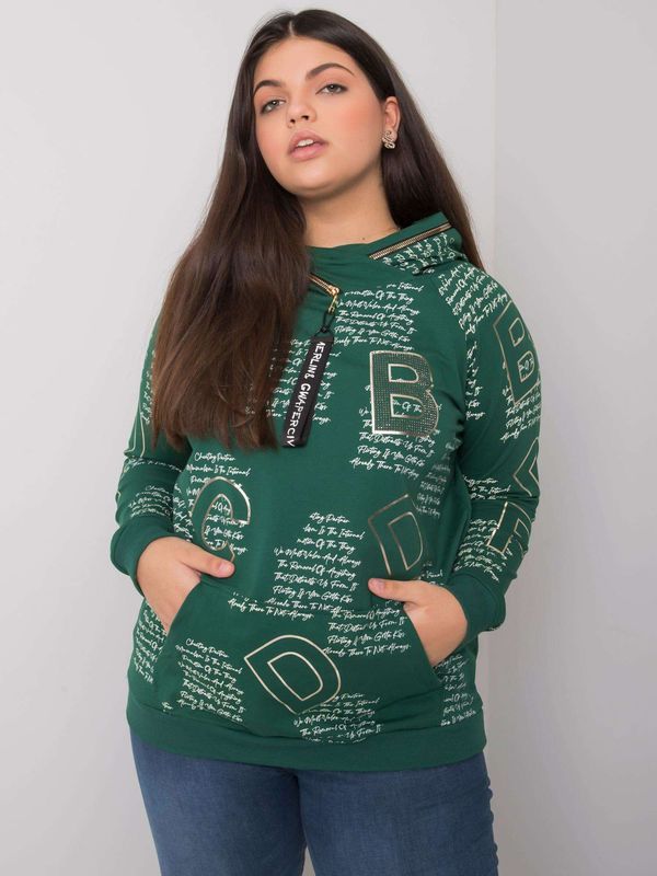 RELEVANCE Sweatshirt-RV-BL-7218.38-dark green