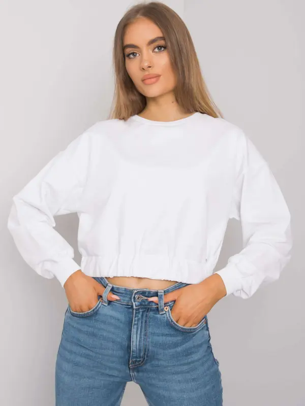 BASIC Feel Good Sweatshirt-RV-BL-7252.31P-white