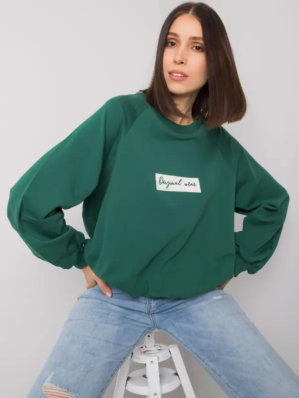 RELEVANCE Sweatshirt-RV-BL-7270.20-dark green