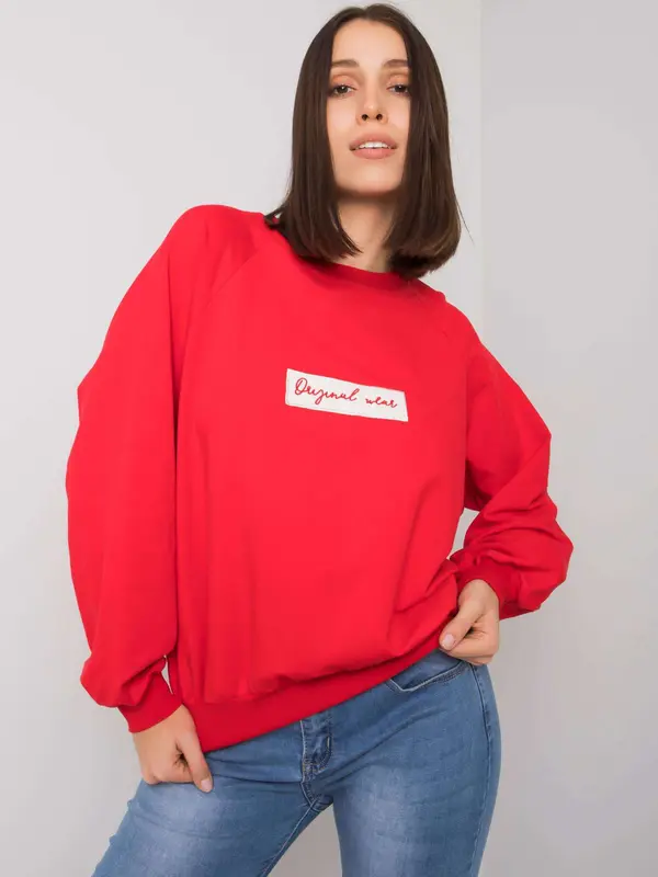 RELEVANCE Sweatshirt-RV-BL-7270.20-red